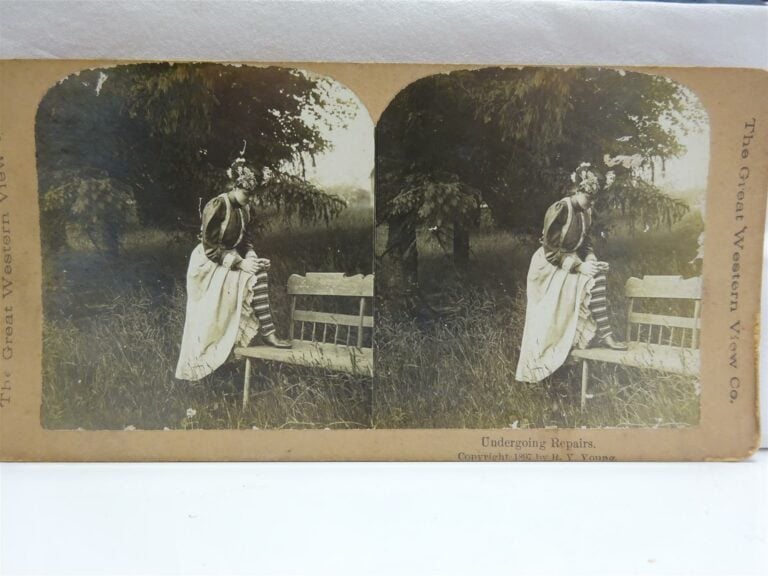 ASIE & VARIA - LOT DE SEPT (7) IMAGES STEREOSCOPIQUES - Epoque XIXe-XXe siècle…