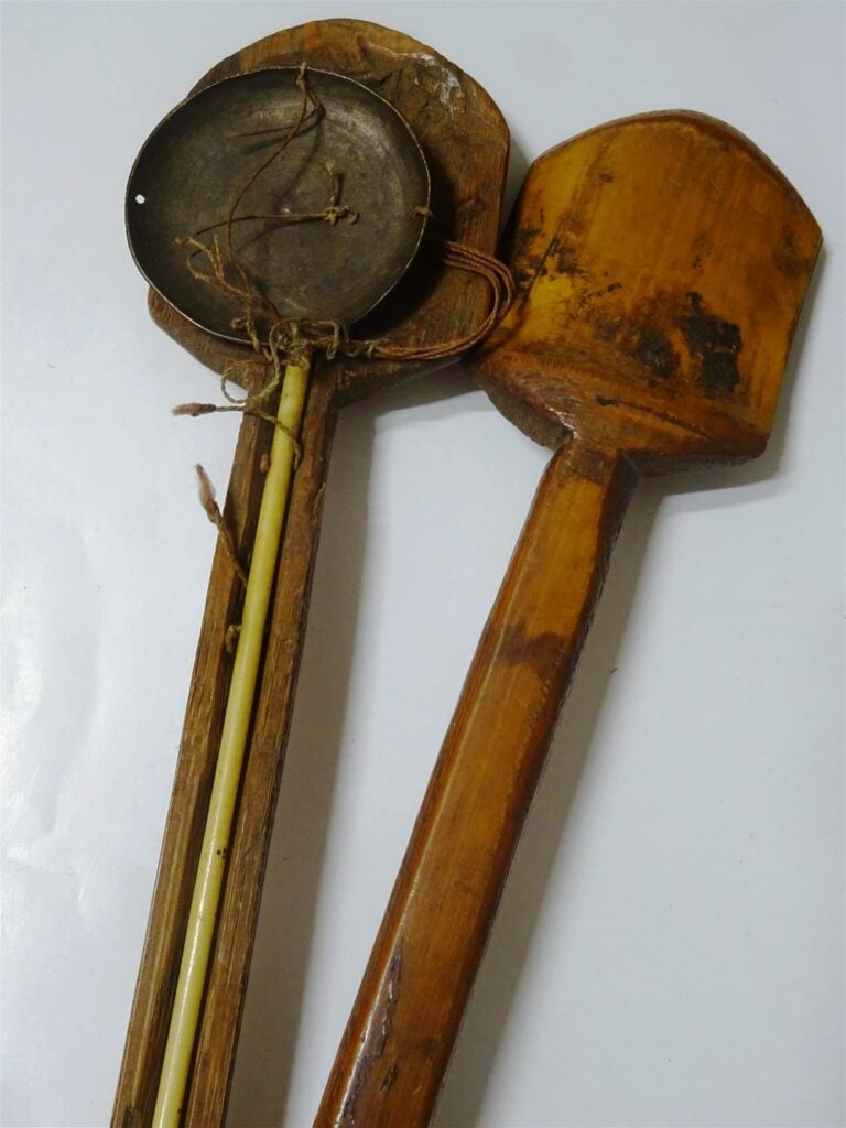 OPIUM - LOT D'USTENSILES POUR LA PREPARATION ET LA CONSOMMATION DE L'OPIUM - Vi…