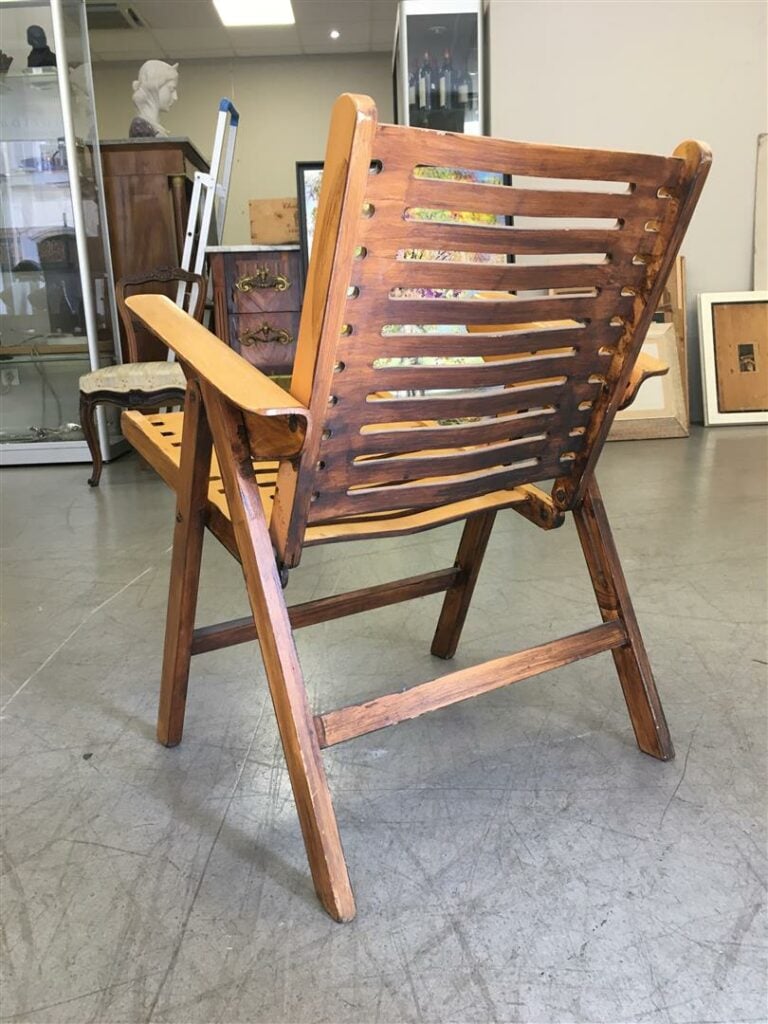 Niko KRAJL (1920-2013). - Chaise Rex, modèle créé en 1953 - En contreplaqué ajo…