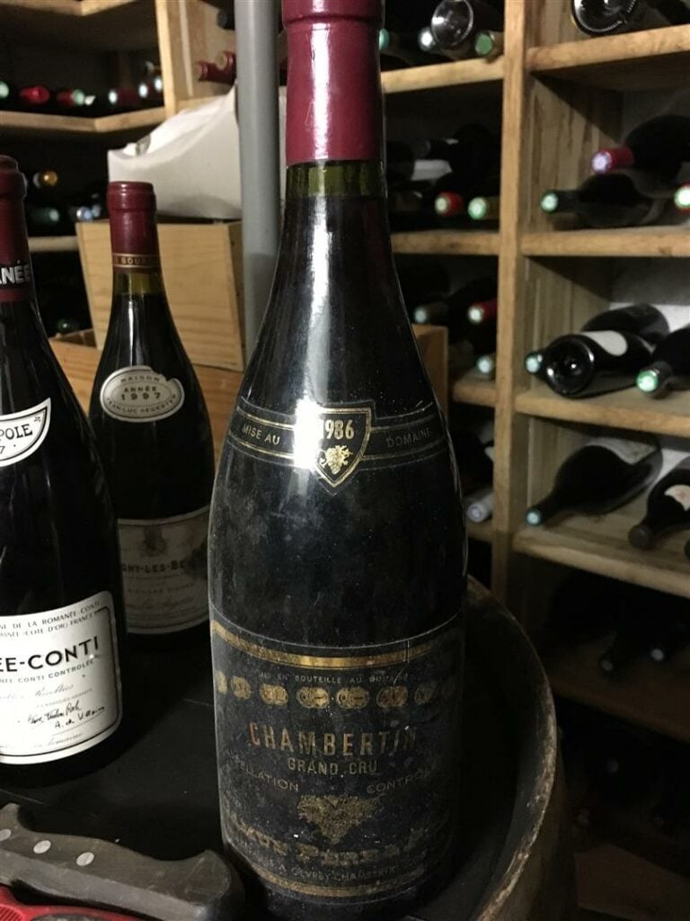 1 magnum, CHAMBERTIN GRAND CRU, Gevrey-Chambertin, 1986.