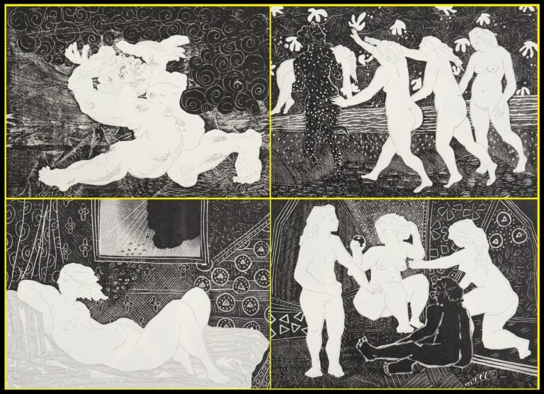 Hideo HAGIWARA (Japon, 1913-2007) - "Paris ", " Danae ", " Satyres" et " Atlas…