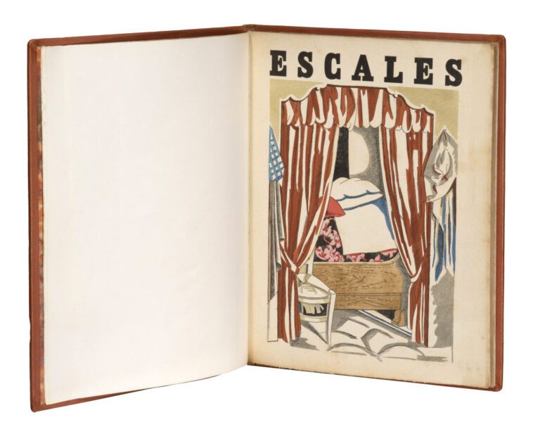 André LHOTE - Jean Cocteau, Escale, Editions de la sirène, Paris, 1920, grand i…