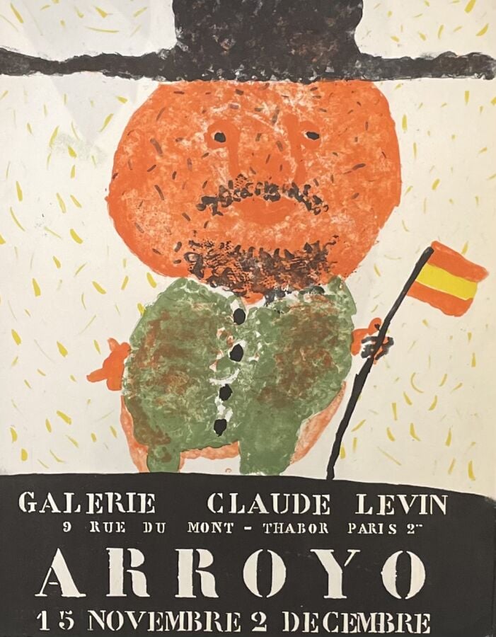 Eduardo ARROYO (1937-2018) - Exposition Arroyo, Galerie Claude Levin, 15 novemb…