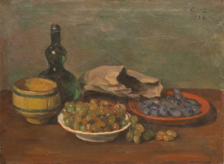 Osip Emmanuelovich BRAZ (1873-1936) - Nature morte, 1932 - Huile sur toile, sig…