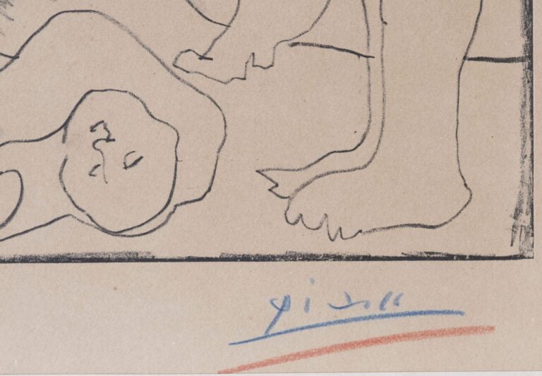 Pablo PICASSO (1881-1973) - La danse des faunes, 1957 (Bloch 830) - Lithographi…