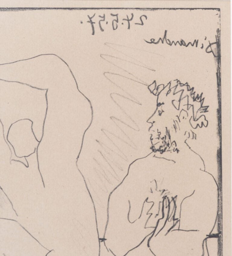 Pablo PICASSO (1881-1973) - La danse des faunes, 1957 (Bloch 830) - Lithographi…