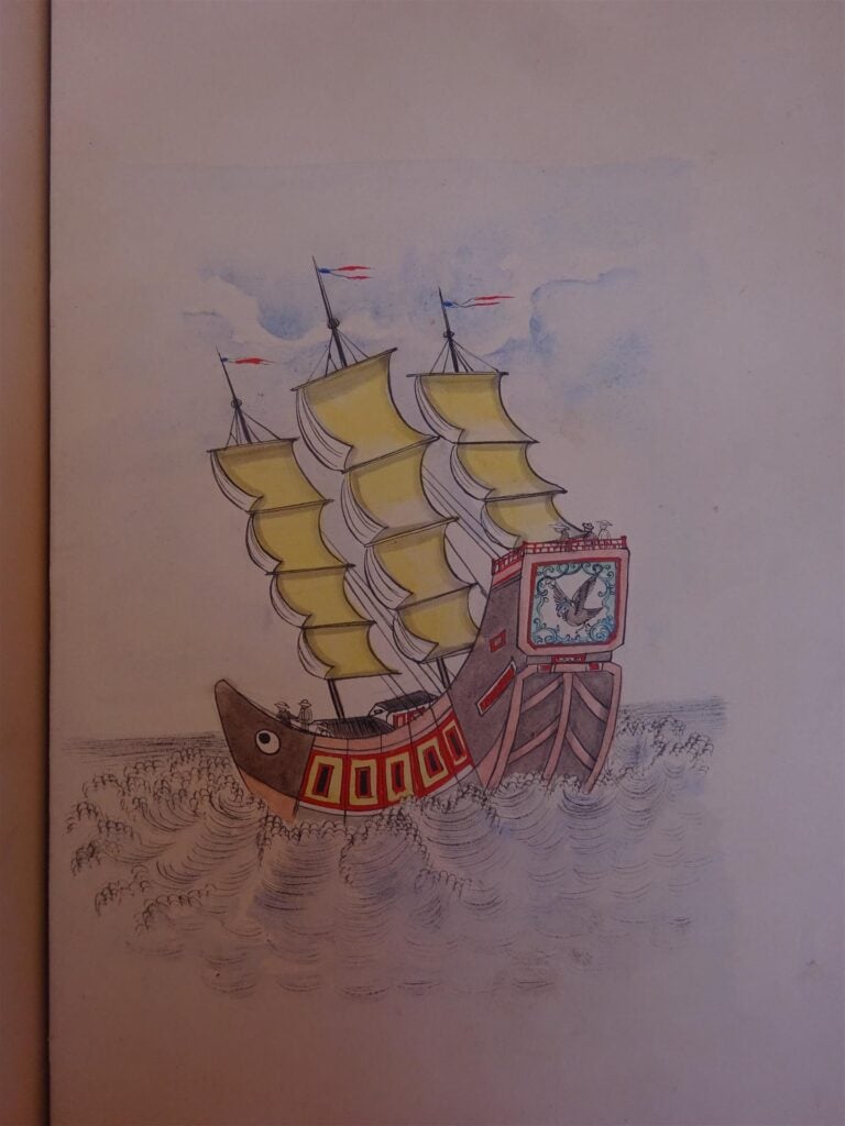 [VENDU 17 JUIN PARIS] LIVRET ILLUSTRE DE ±50 AQUARELLES SUR PAPIER - Vienam / I…
