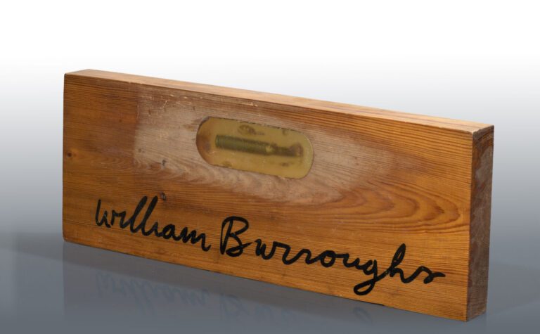 William BORROUGHS (1914-1997) dans le goût de - Sans titre - Cartouche moulée d…