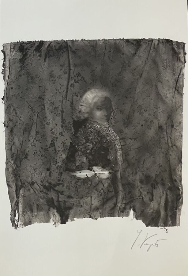 Yuri Leonidovich KUPER (1940) - Portrait de Mozart circa 2004 - Lithographie su…