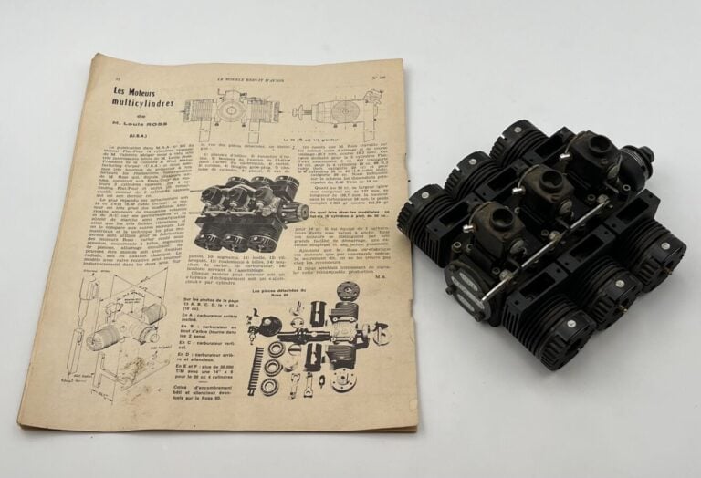 1 moteur Ross - USA 6 cylindres à plat, neuf
