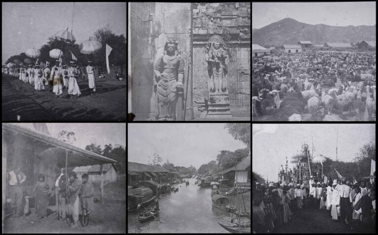 ACCUMULATION DE QUARANTE-CINQ (45) PLAQUES PHOTOGRAPHIQUES EN NOIR ET BLANC - I…