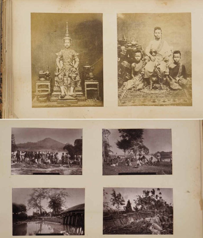 ALBUM DE PHOTOGRAPHIES - INDOCHINE | TAIWAN | EGYPTE | SYRIE - Epoque fin du XI…