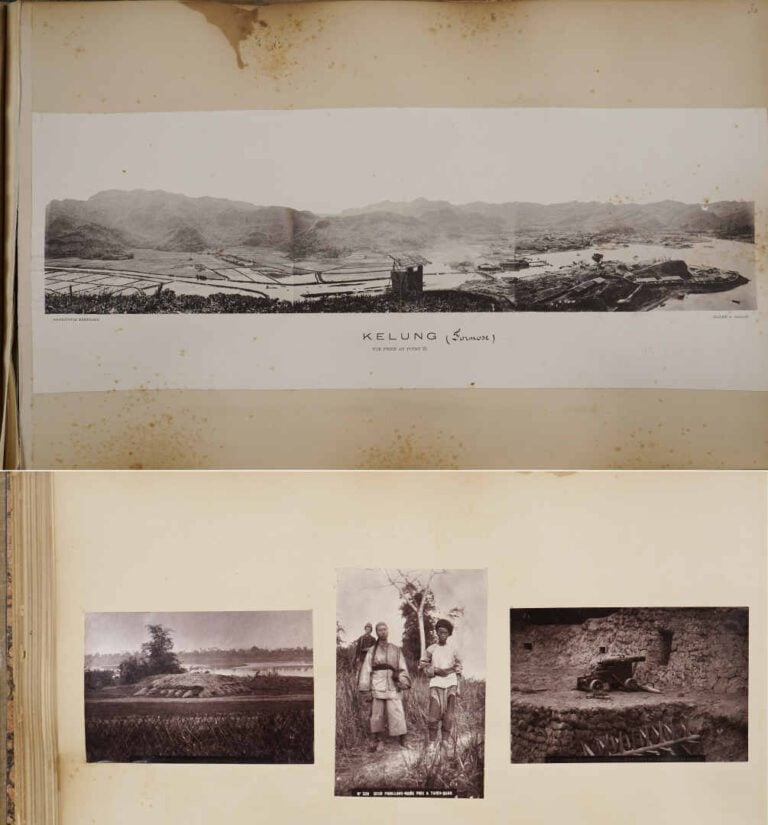 ALBUM DE PHOTOGRAPHIES - INDOCHINE | TAIWAN | EGYPTE | SYRIE - Epoque fin du XI…
