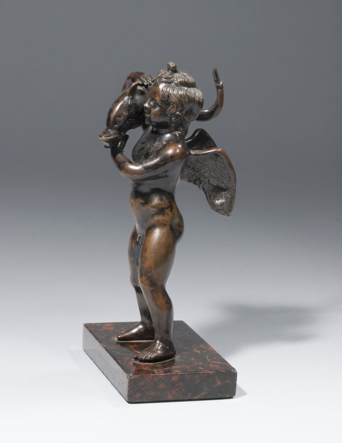 Atelier florentin du XVIème siècle d'après l'antique - Spiritello au poisson -…