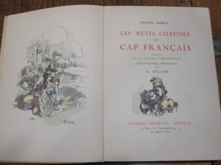 [BELLAIR (Henriette)] - REBELL (Hugues). - Les nuits chaudes du Cap Français. R…