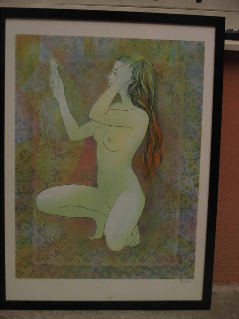 BENETON (XXe siècle) - Intimité - Lithographie. - Signée en bas à droite. - A v…