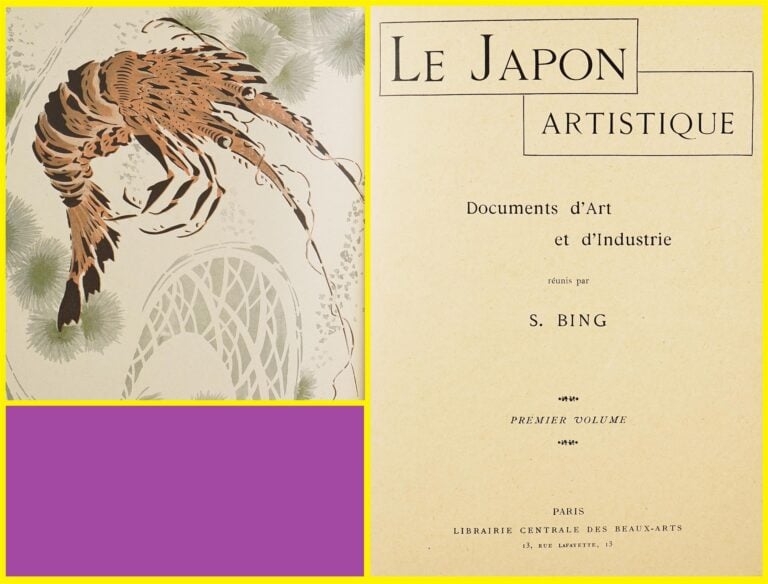 BING (S.). - Le Japon artistique. Documents d'art et d'industrie. Publication m…