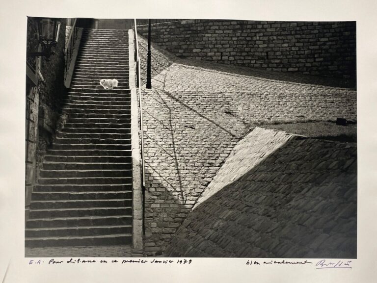 BRASSAI (1899-1984) - Escalier à Montmartre, circa 1932-1933 - Epreuve argentiq…