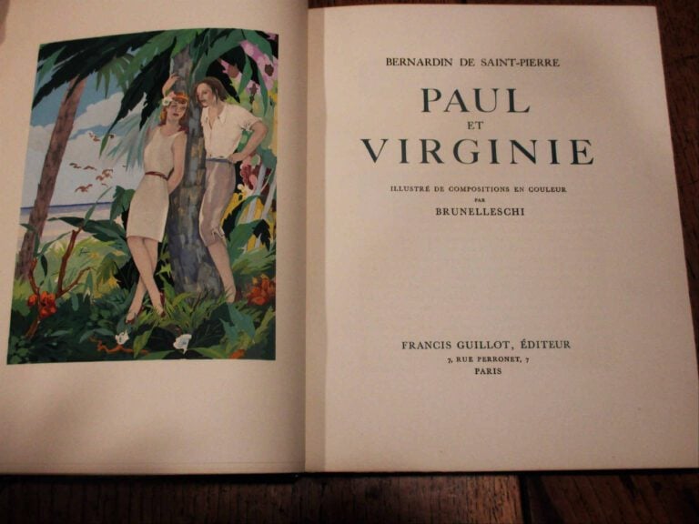 [BRUNELLESCHI (Umberto)] - BERNARDIN de SAINT PIERRE. - Paul et Virginie. Illus…