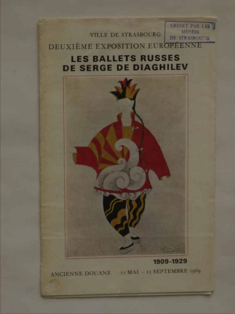 Catalogue des ballets russes de Serge Diaghilev - Illustration de Picasso. - Vi…