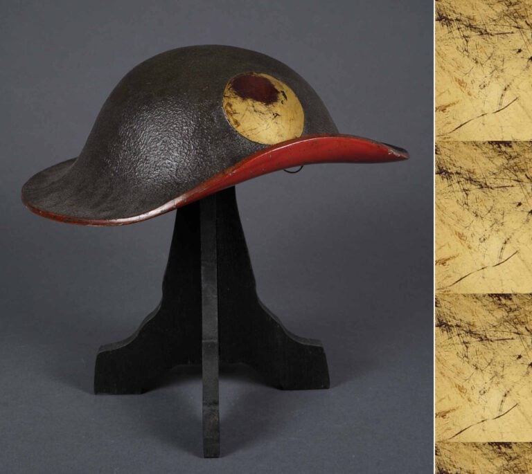 CHAPEAU DE VOYAGE DE SAMOURAI, JINGASA - Japon, Période Meiji - Epousant la for…