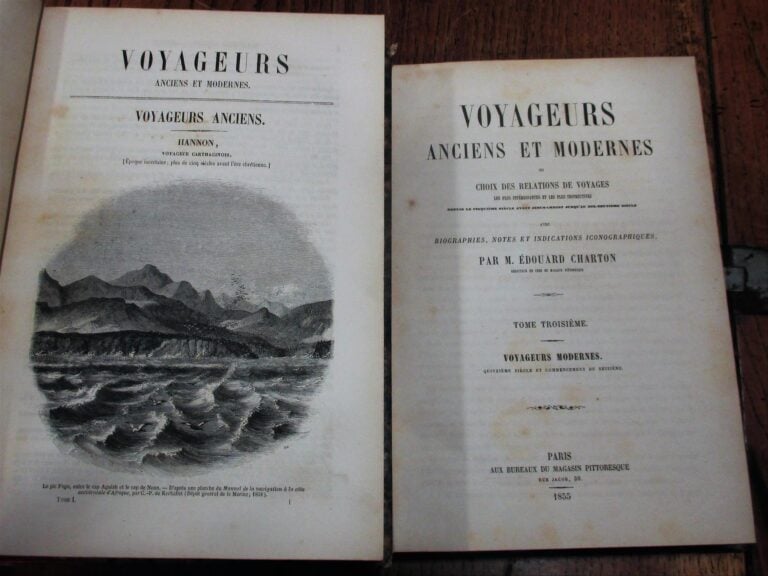 CHARTON (Edouard) - Voyageurs anciens et modernes ou Choix des relations de voy…