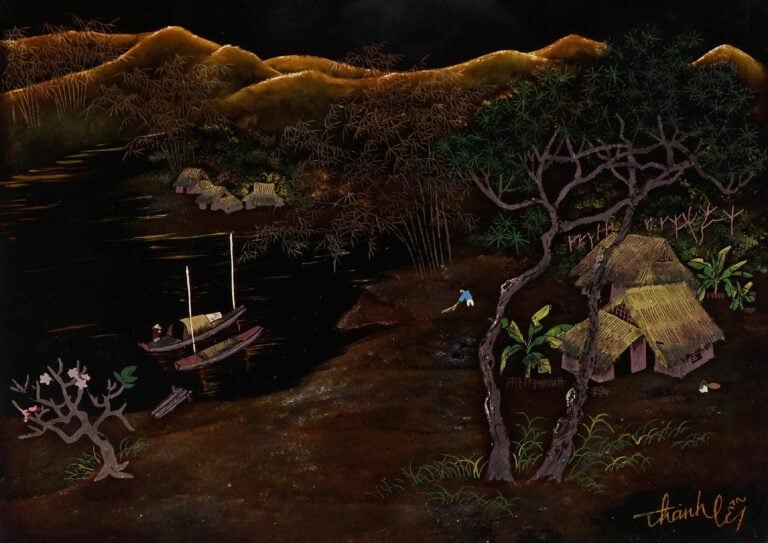 Dans le goût de la Maison THANH LE (Vietnam / Indochine, Actif XXe siècle) - Hu…