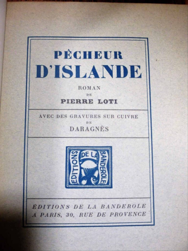 [DARAGNES] - LOTI (Pierre). - Pêcheur d'Islande. Avec des gravures sur cuivre d…