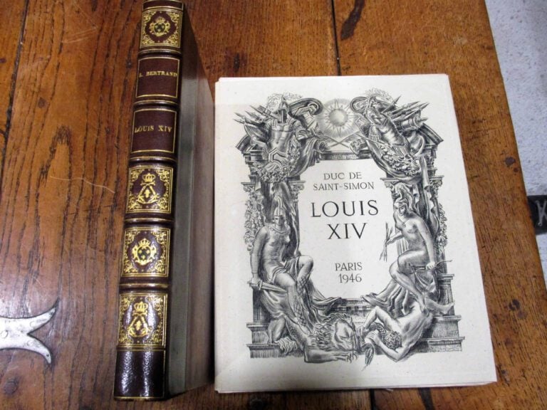 [DECARIS (Albert)] - SAINT-SIMON (Duc de). - Louis XIV. Burins d'Albert Decaris…