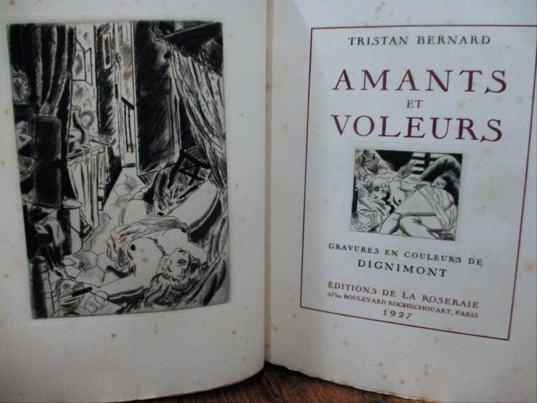 [DIGNIMONT (André)] - BERNARD (Tristan). - Amants et voleurs. Gravures en coule…