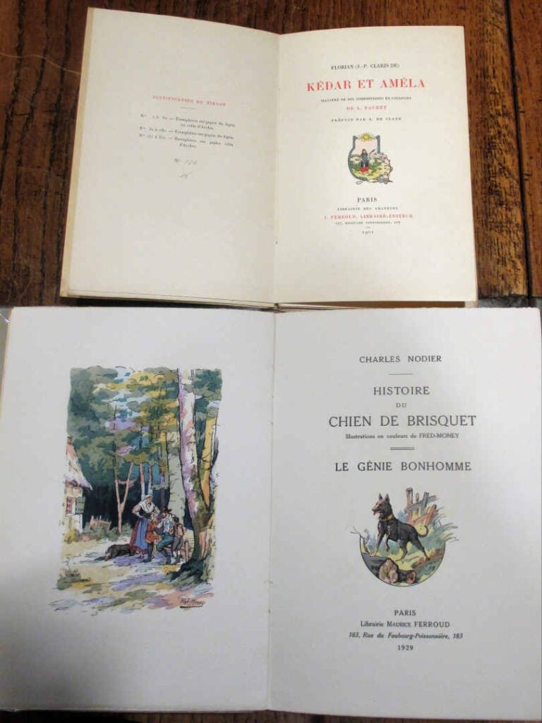 [ÉDITIONS FERROUD] - FLORIAN (J.-P. Claris de). - Kédar et Améla. Illustré de 1…