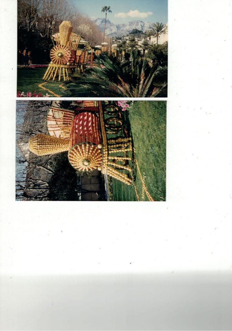 Ensemble de courriers adressés à Liliane Mongibello : - -Carte postale Eze vill…