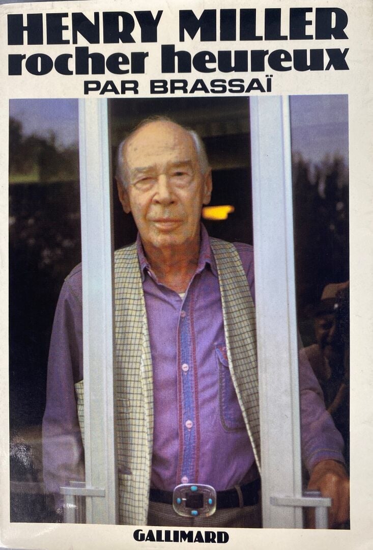 Ensemble de documentation sur BRASSAI (1899-1984) : - -Henri Miller rocher heur…