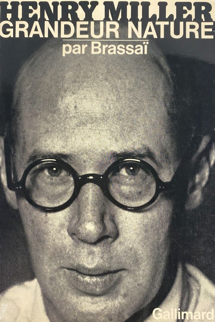 Ensemble de documentation sur BRASSAI (1899-1984) : - -Henri Miller rocher heur…