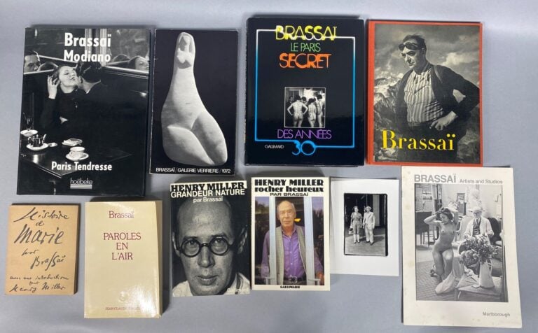 Ensemble de documentation sur BRASSAI (1899-1984) : - -Henri Miller rocher heur…
