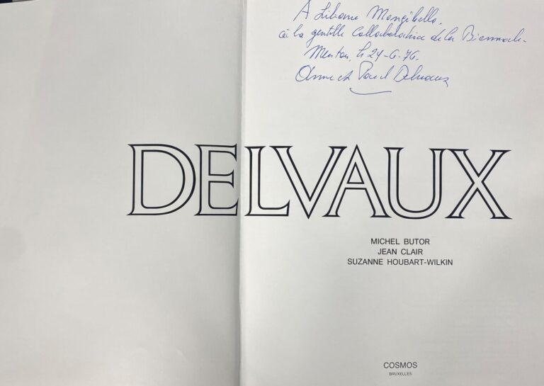 Ensemble de documentation sur Paul DELVAUX (1897-1994) : - -Les dessins de Paul…