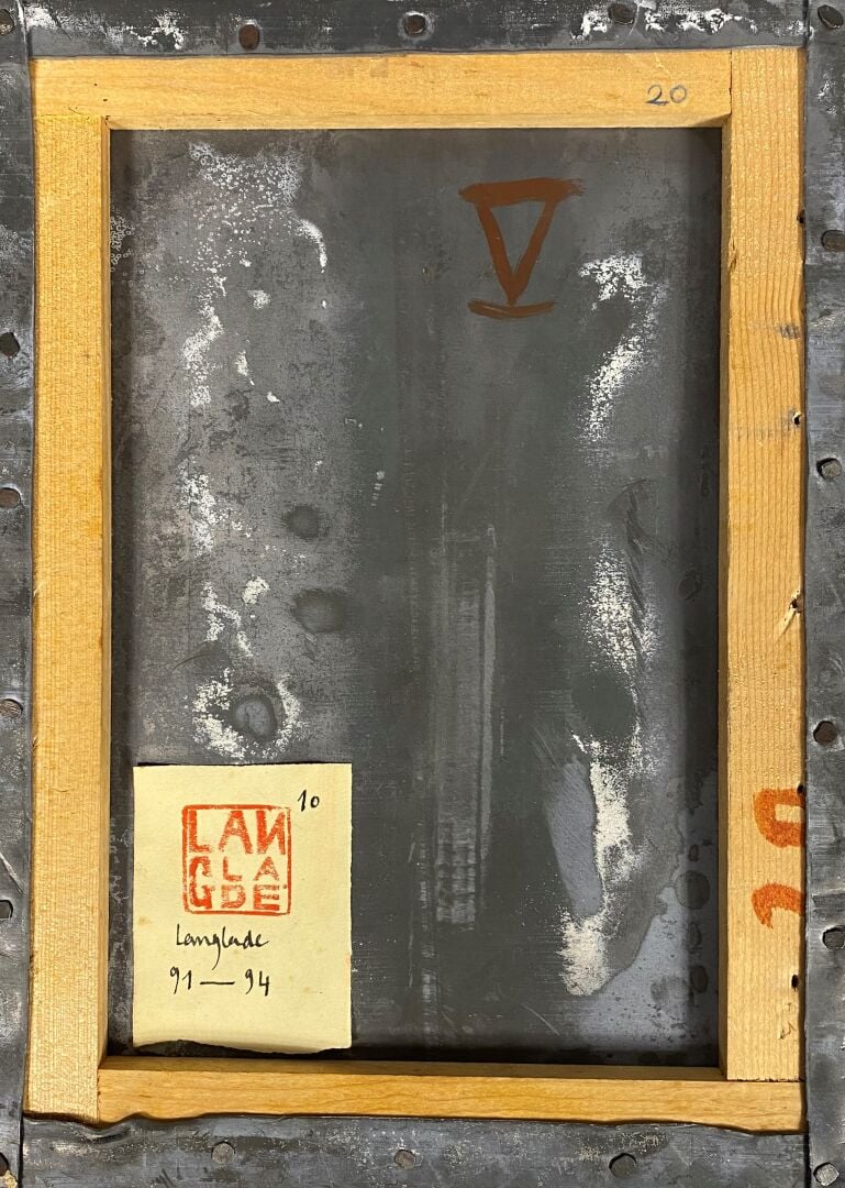 Fabrice LANGLADE (1964) - Suite de dix plaques en plomb travaillées au repoussé…