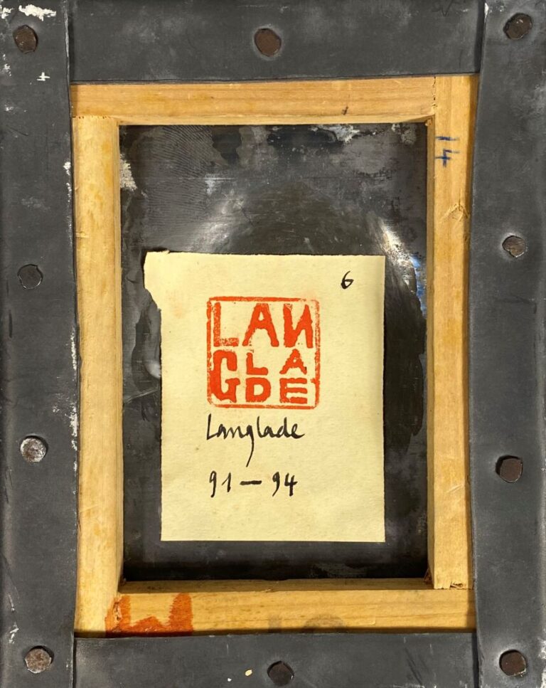 Fabrice LANGLADE (1964) - Suite de dix plaques en plomb travaillées au repoussé…