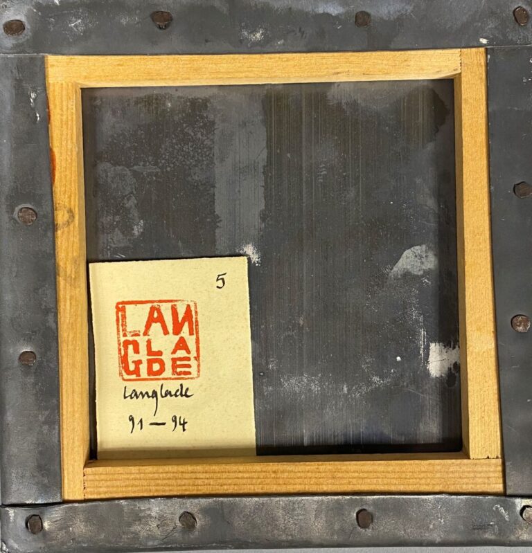 Fabrice LANGLADE (1964) - Suite de dix plaques en plomb travaillées au repoussé…
