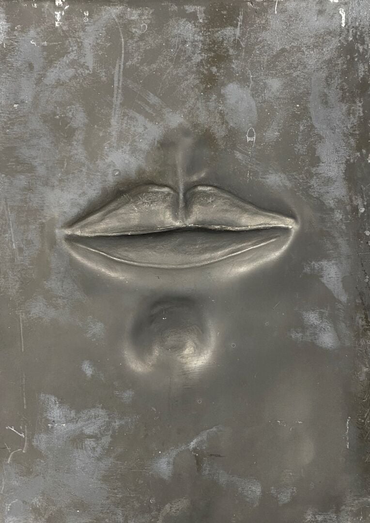 Fabrice LANGLADE (1964) - Suite de dix plaques en plomb travaillées au repoussé…