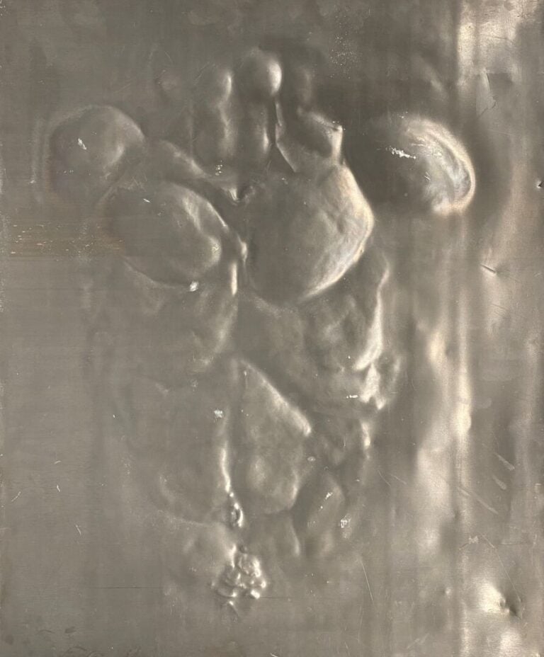 Fabrice LANGLADE (1964) - Suite de dix plaques en plomb travaillées au repoussé…