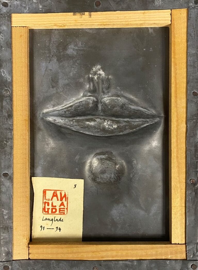 Fabrice LANGLADE (1964) - Suite de dix plaques en plomb travaillées au repoussé…