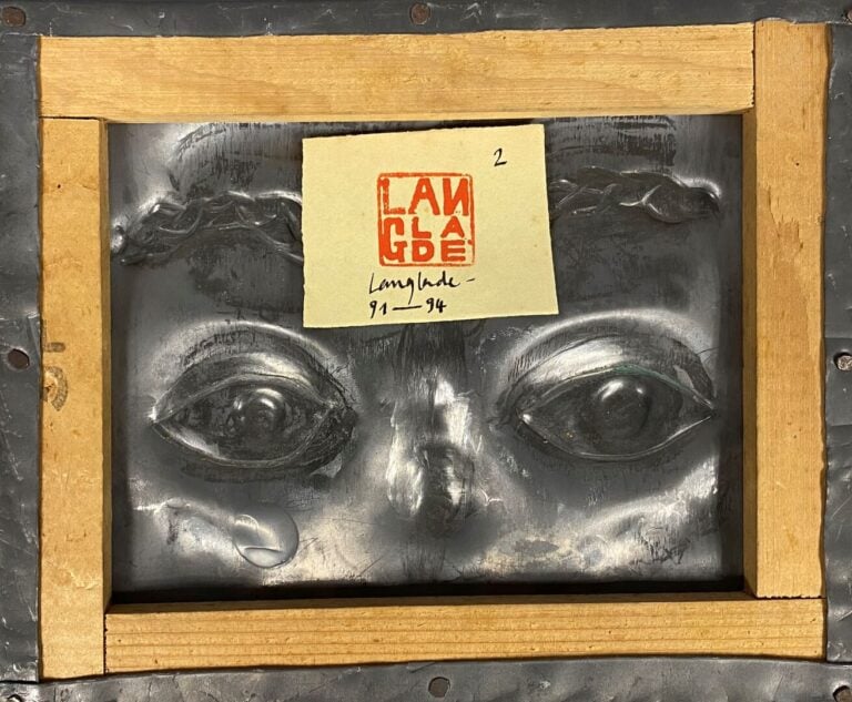 Fabrice LANGLADE (1964) - Suite de dix plaques en plomb travaillées au repoussé…