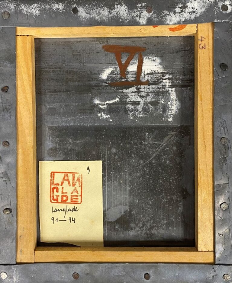 Fabrice LANGLADE (1964) - Suite de dix plaques en plomb travaillées au repoussé…