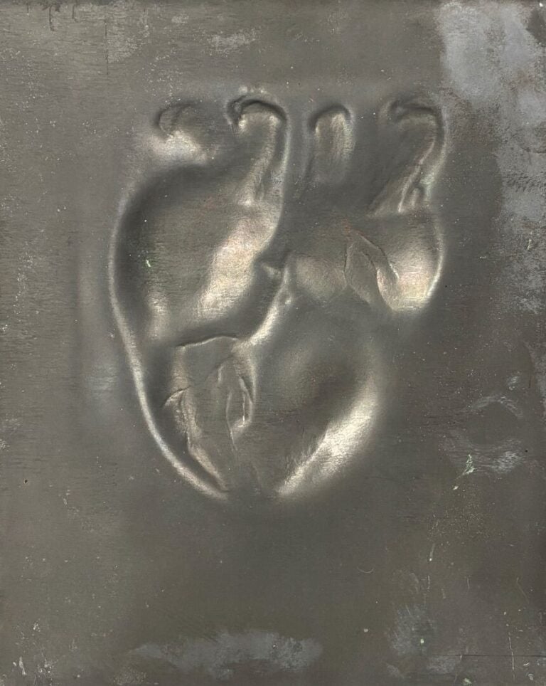 Fabrice LANGLADE (1964) - Suite de dix plaques en plomb travaillées au repoussé…
