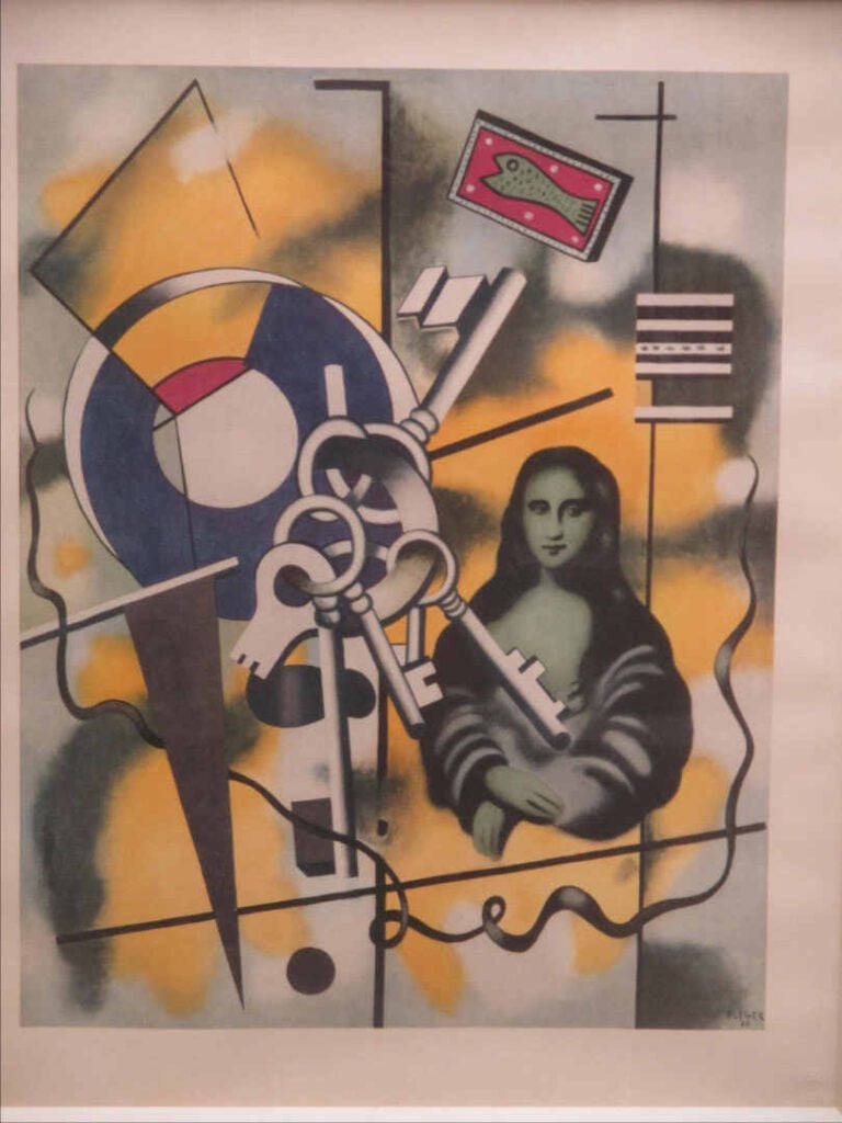 Fernand LÉGER (1881-1955) - La Joconde aux clés - Reproduction d'une lithograph…