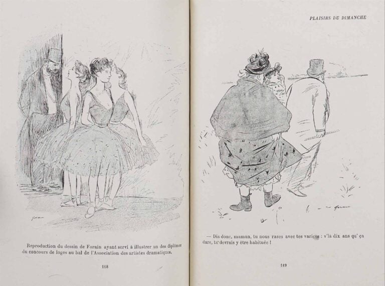 FORAIN (Jean Louis). - La Comédie parisienne. 2e série. 188 dessins de Forain.…