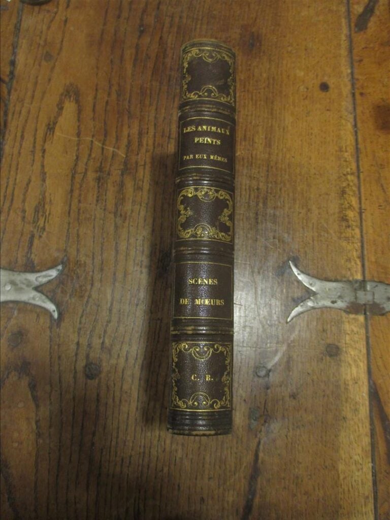 GRANDVILLE - Vie privée et publique des animaux. Vignettes par Grandville. Publ…