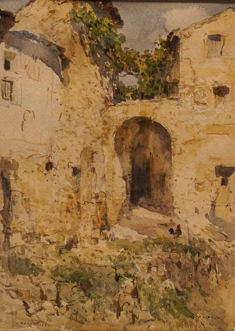 Gustave Adolphe MOSSA (1883-1971) - Castagnier - Aquarelle sur papier. - Signée…