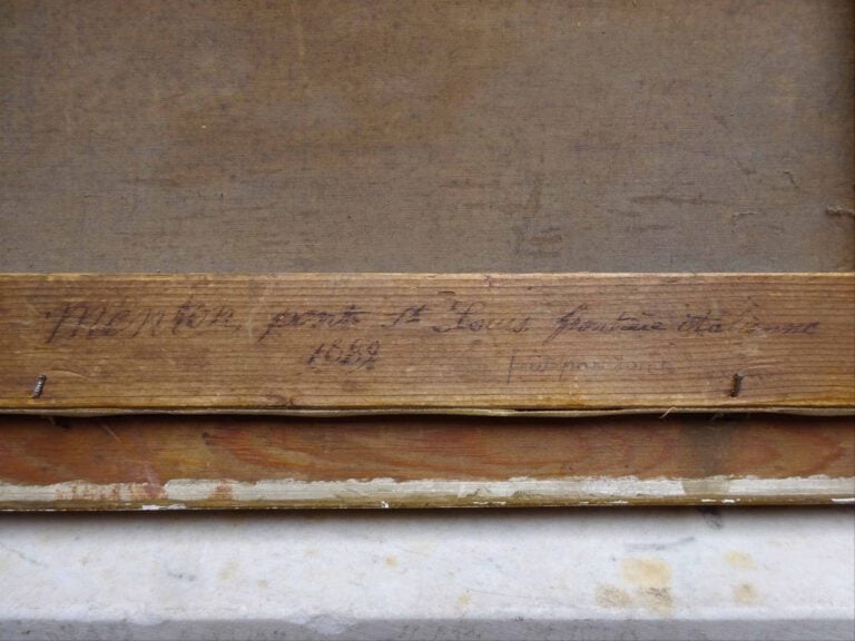 H. FERTE (Actif fin XIXe siècle) - "Menton Pont Saint Louis Frontière Italienne…